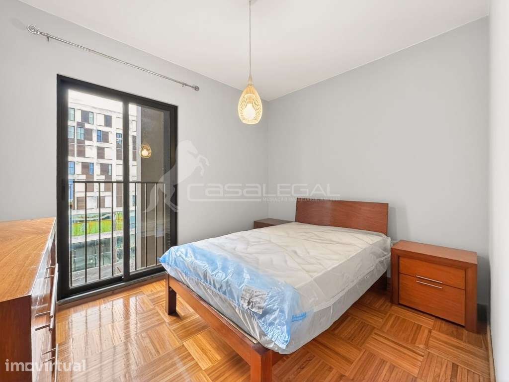 Apartamento T2, último andar, mobilado, varanda, vista mar - Grande imagem: 5/16