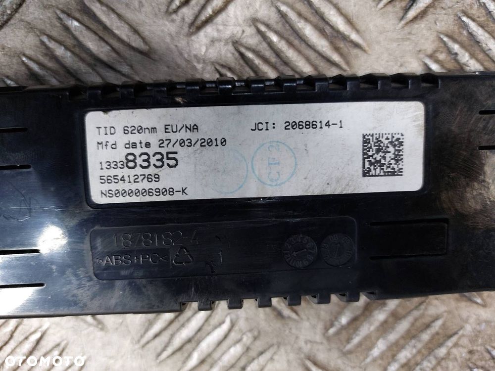 RADIO ODTWARZACZ + PANEL NAWIEWU RAMKA OPEL ASTRA J 13332702 13346049 - 8