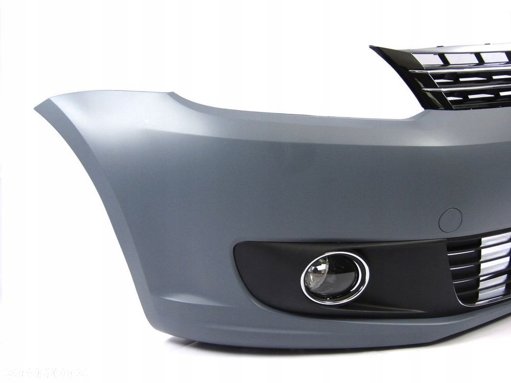 Zderzak przedni VW Touran 10 - 15 Atrapy / Kratki / halogeny Kompletny ! - 6