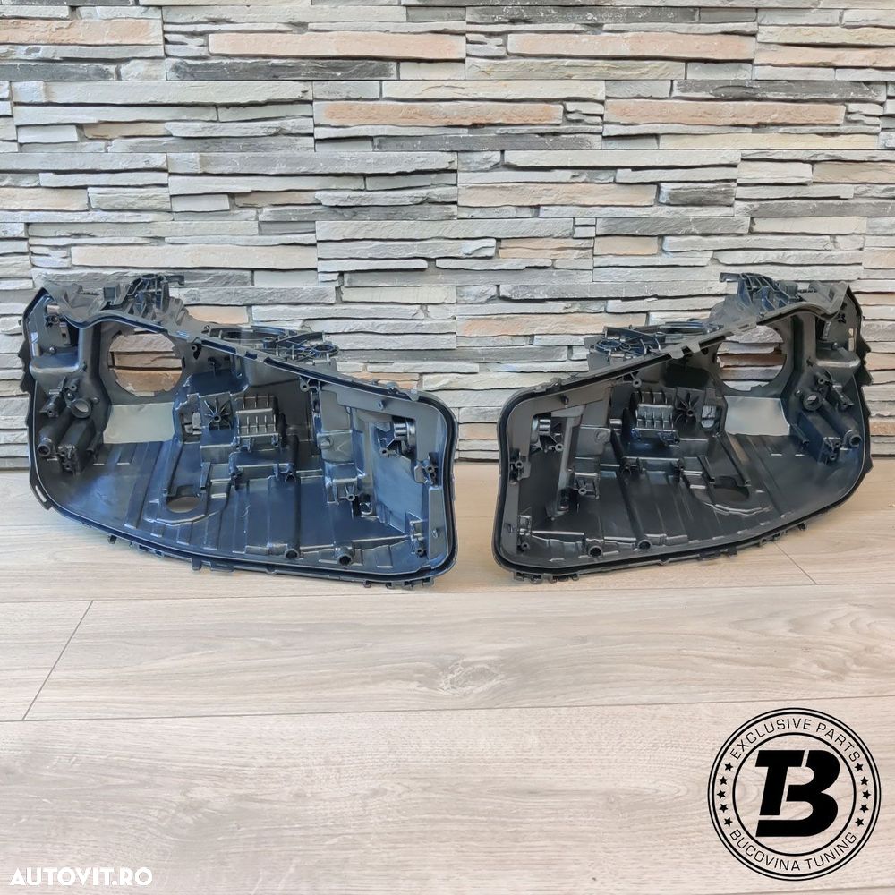 Carcasa Faruri compatibila cu BMW Seria 5 G30 Full LED LICHIDARE STOC - 1