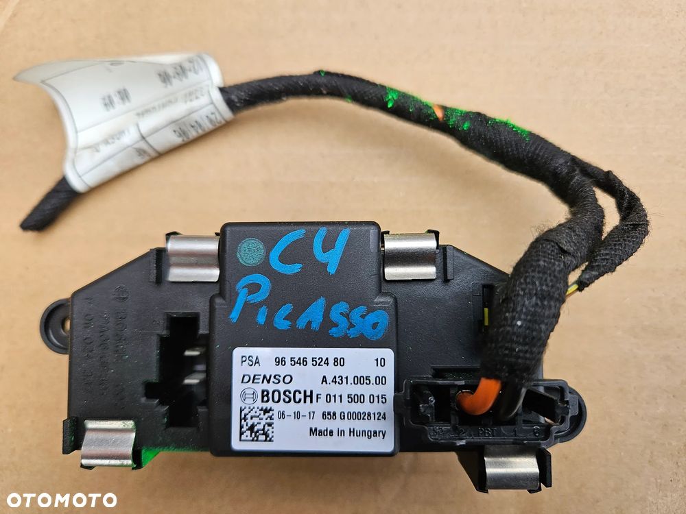 Citroen C4 Picasso I rezystor sterownik dmuchawy nawiewu - 1
