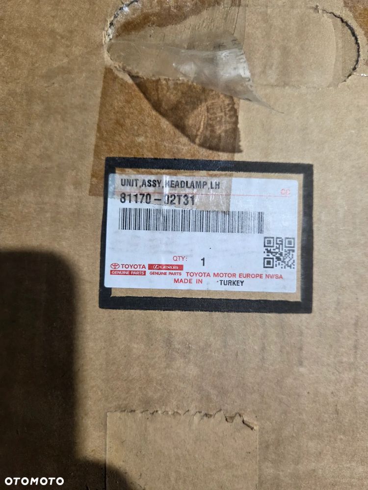 Lampa lewa przód przednia Toyota Corolla XII E21 2018-2023 Sedan 81170-02T31-00 81170-02T31 Reflektor lewy przód przedni Toyota Corolla XII E21 2018-2023 Sedan 8117002T3100 8117002T31 - 11