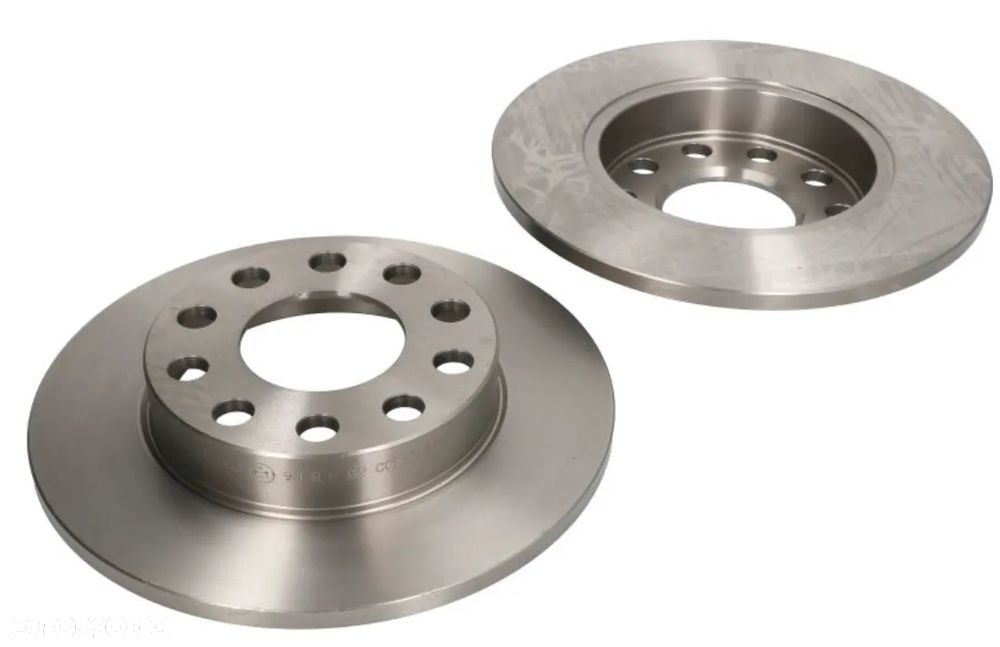 TARCZE HAMULCOWE TYŁ AUDI 80 B4, Avant (8C5) ,80 B4 sedan (8C2), A4 B6 (8E2), A4 B6 Avant (8E5), A4 B6 kabriolet (8H7), A4 B7 (8EC), A4 B7 Avant (8ED), A4 B7 kabriolet (8HE), SEAT EXEO (3R2), EXEO ST (3R5) - 1