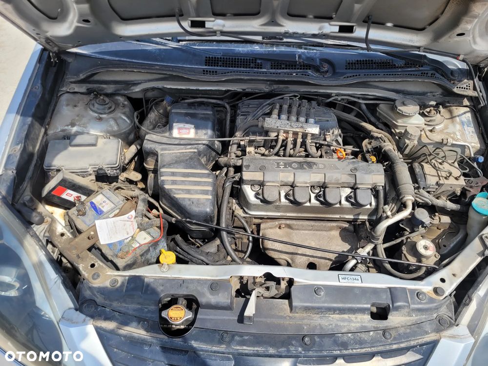 HONDA CIVIC VII 1.4 16V D14Z6 silnik skrzynia napęd sanki belka wahacz wahacze zacisk zaciski zwrotnica piasta kopyto mc - 2