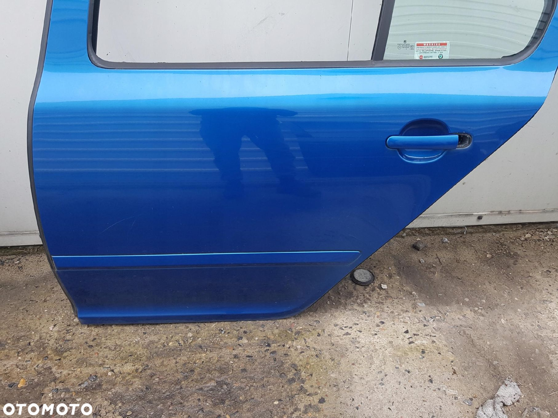 OCTAVIA 2 II 04-08r VRS HB DRZWI LEWE TYŁ 9463 - 2