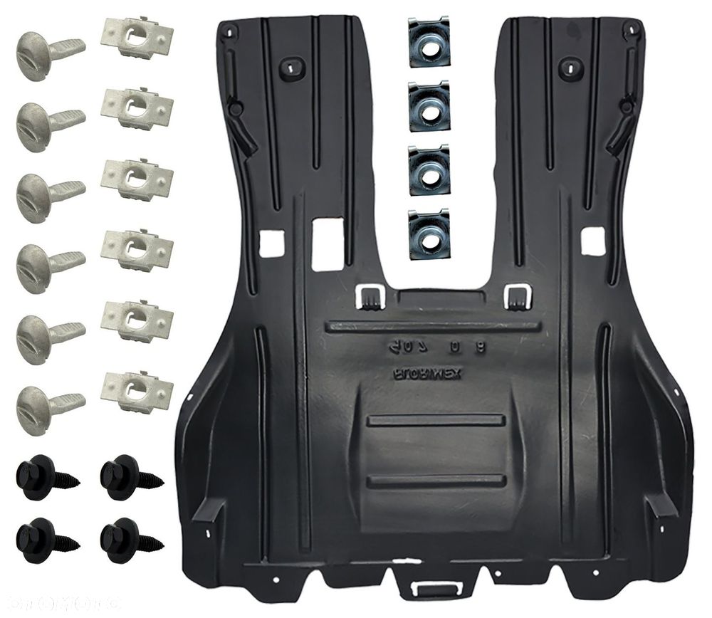 Osłona Silnika PEUGEOT 407 CITROEN C5 08 Spinki - 2