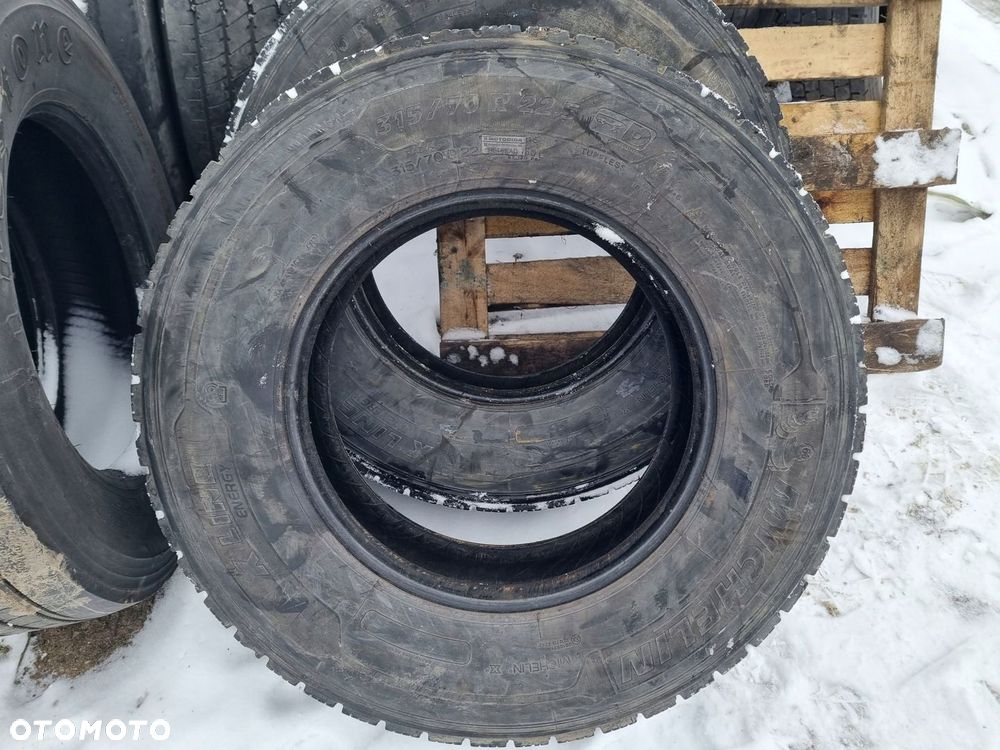 OPONA KOŁO MICHELIN 315 70 R 22,5 5mm - 4