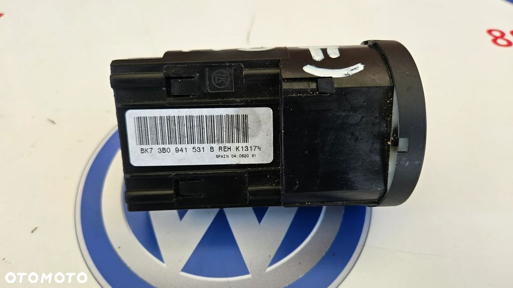 SKODA FABIA II OCTAVIA I Włącznik Świateł Panel Przełącznik 3B0941531B - 7
