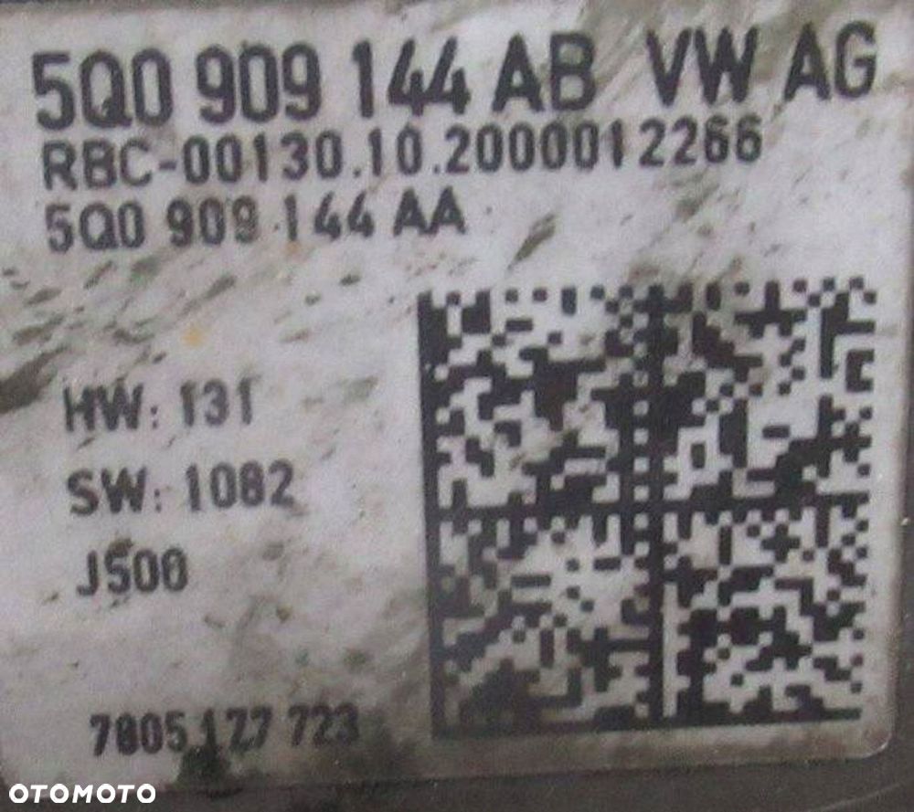 VW GOLF VII 7 12-20 1.4 TSI SILNIK SILNICZEK MAGLOWNICY 5Q0909144AB - 5