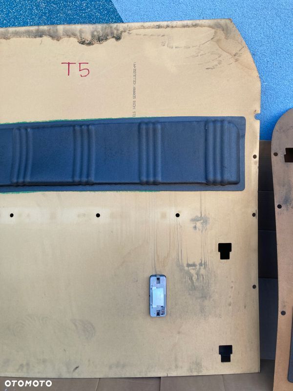 VW T5 STARLINE 03- Podsufitka tylna sufit bez podświetleń i nawiewów - 10