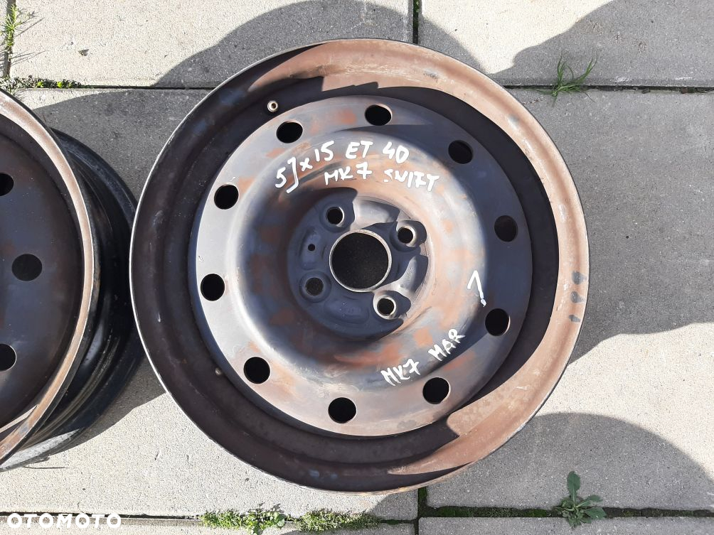 FELGA STALOWA SUZUKI SWIFT MK7 5JX15 ET40 - 3