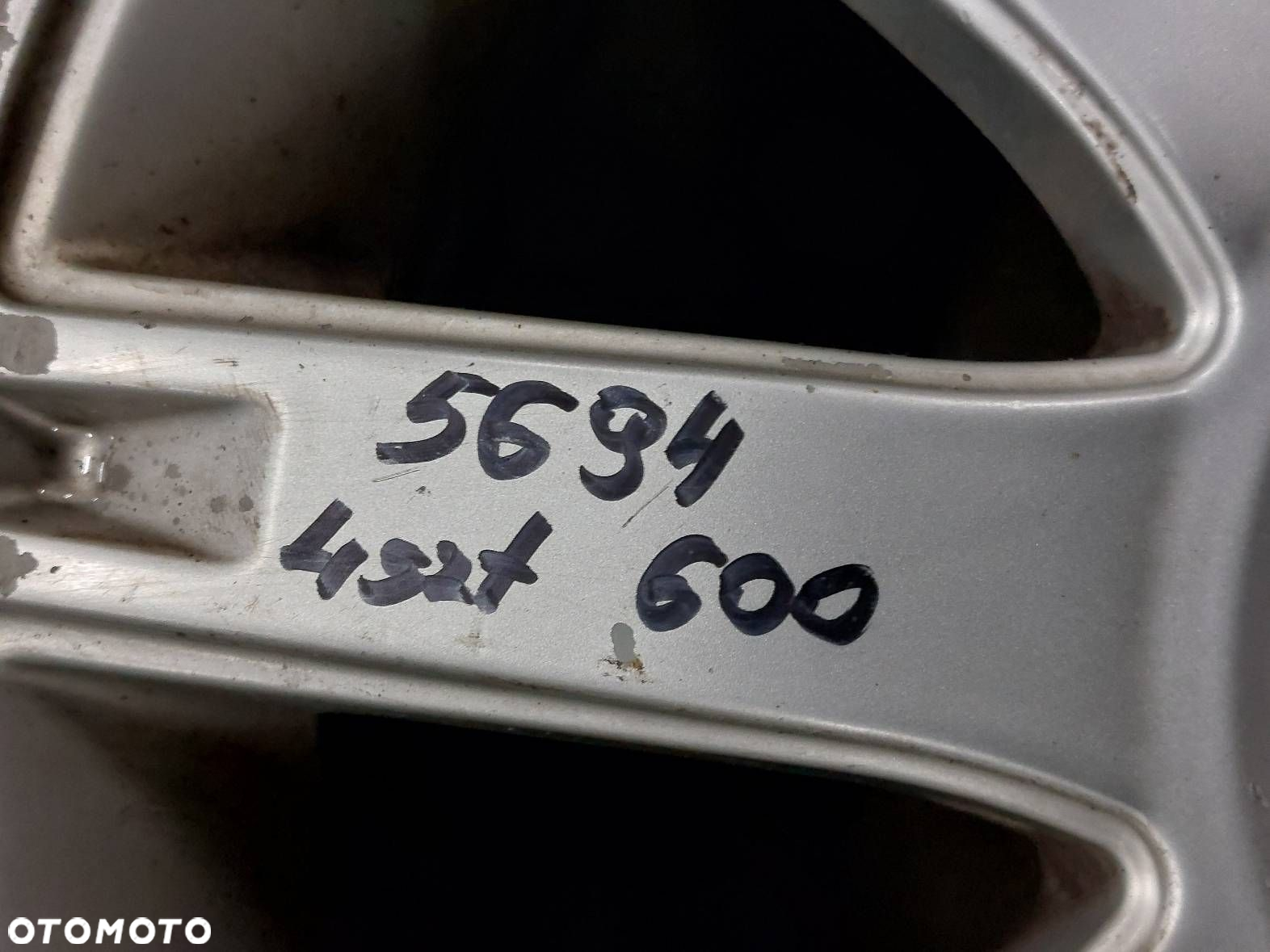FELGI ALUMINIOWE 4SZT 5x100 6,5Jx16 ET38 FI57,1 A3 8L GOLF IV LEON I - 2