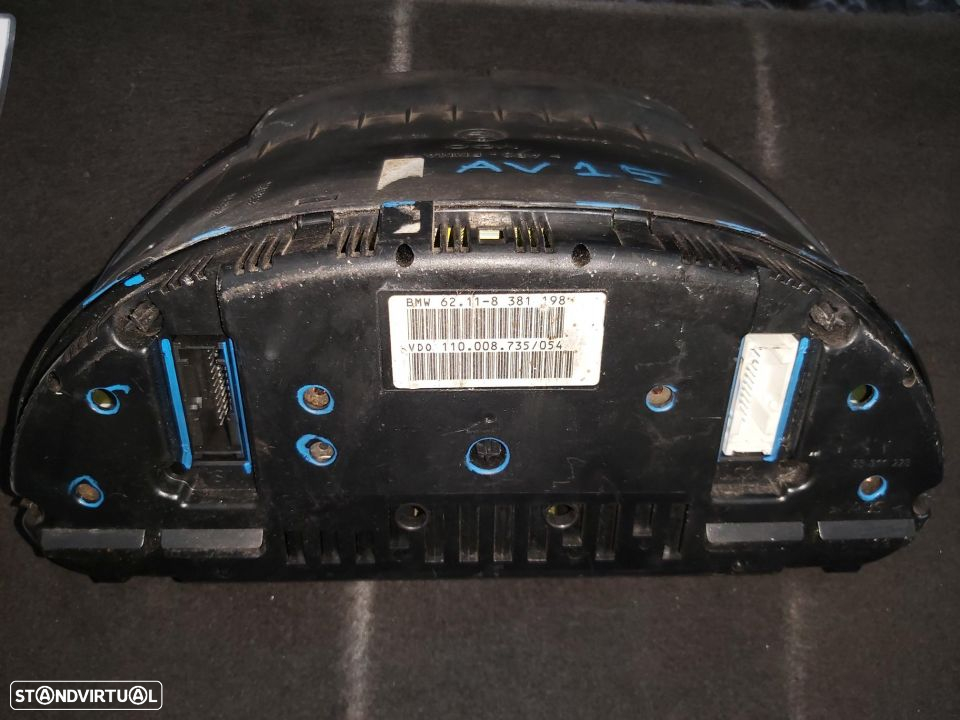 Quadrante Bmw 525Tds 2002  Ref: 62.11-8381198  110.008.735/054 - 2