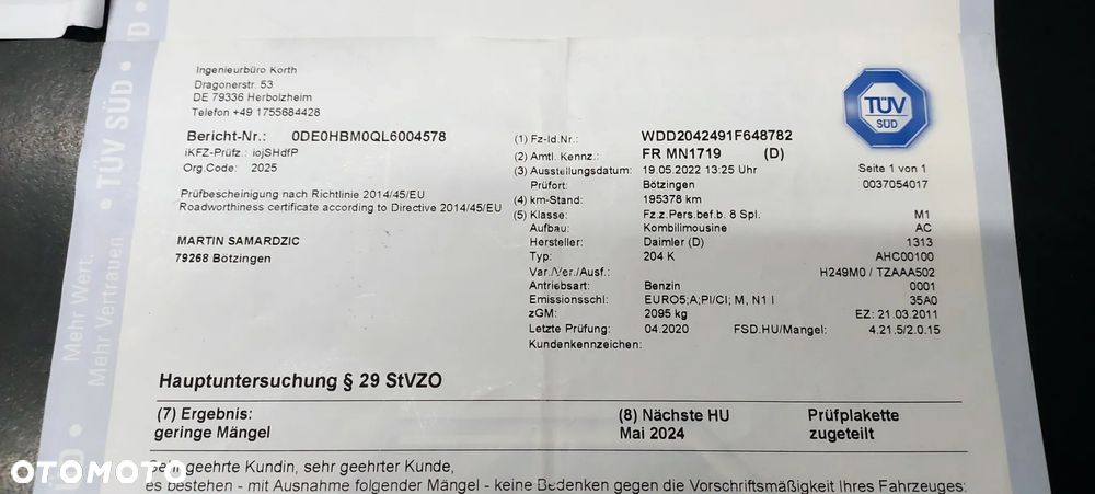 Mercedes-Benz Klasa C - 14