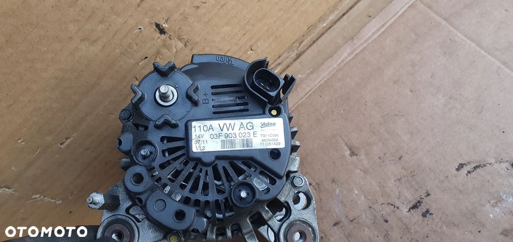 Alternator prądnica Skoda Roomster 1.2 TSI 03F903023E - 7