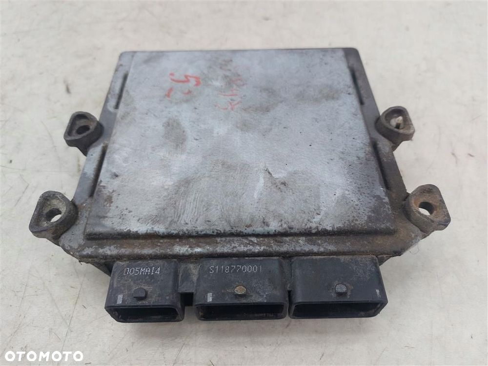 Komputer sterownik silnika Ford C-MAX I 2003-2010 2,0 TDCI 3M5112A650AA 5WS40211A - 4