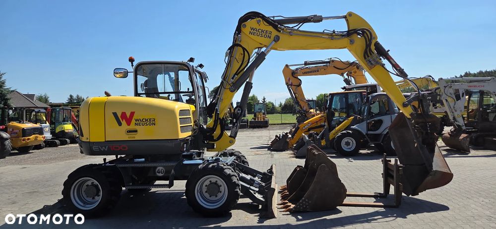 Wacker Neuson <<Wacker Neuson EW100,5łyżek+widły,2014r,szybka skrzynia, centralne smarowanie,sprowadzona!>> - 5