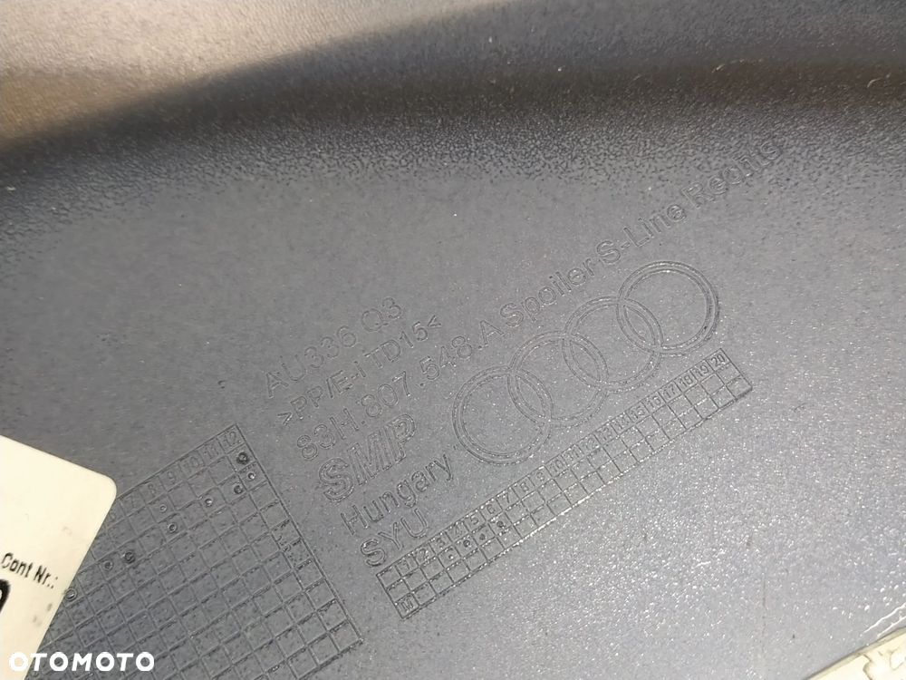 AUDI Q3 S-LINE ZDERZAK PRZÓD PRZEDNI GRILL POD KAMERE 4XPDC ZNACZEK ORYGINAŁ - 25
