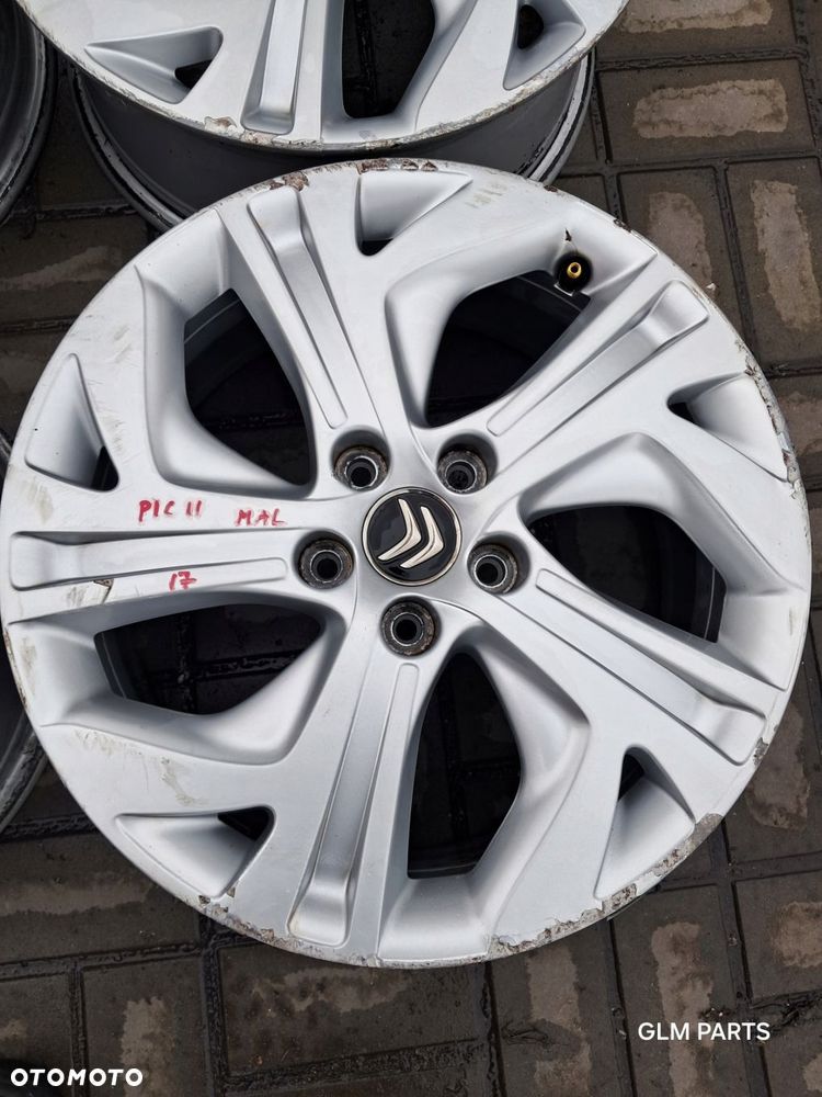 citroen c4 picasso ii felgi aluminiowe 17" koła 205/55/17 9677090177 - 6