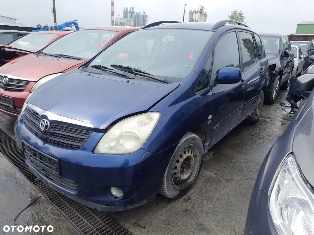 CZĘŚCI Toyota Corolla Verso I 1,6 16V BENZYNA SILNIK 3ZZFE LAK:3N8 - 8