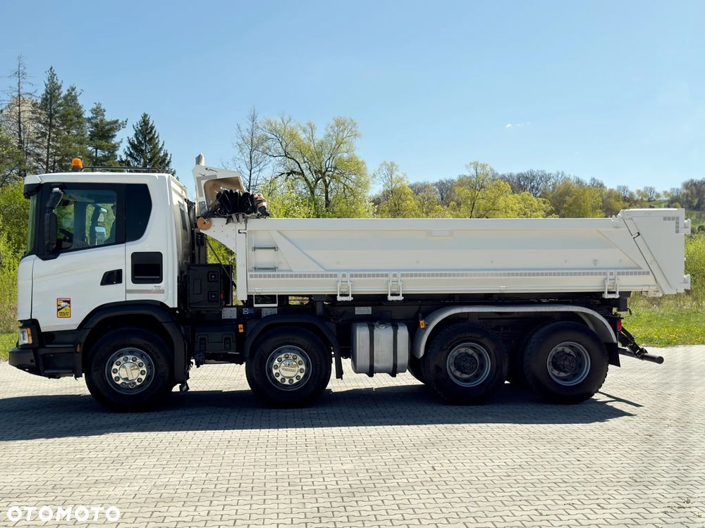 Scania G 450 XT * WYWROTKA 5,75 m + BORDMATIC * STAN BDB / 8x4 - 6