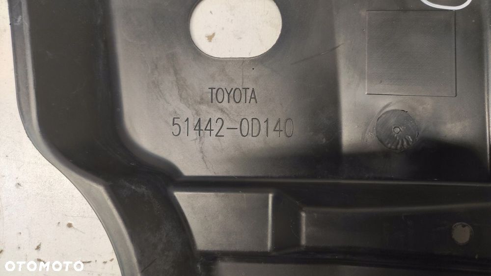 TOYOTA YARIS III OSŁONA POD SILNIK DOLNA LEWA 51442-0D140 - 6