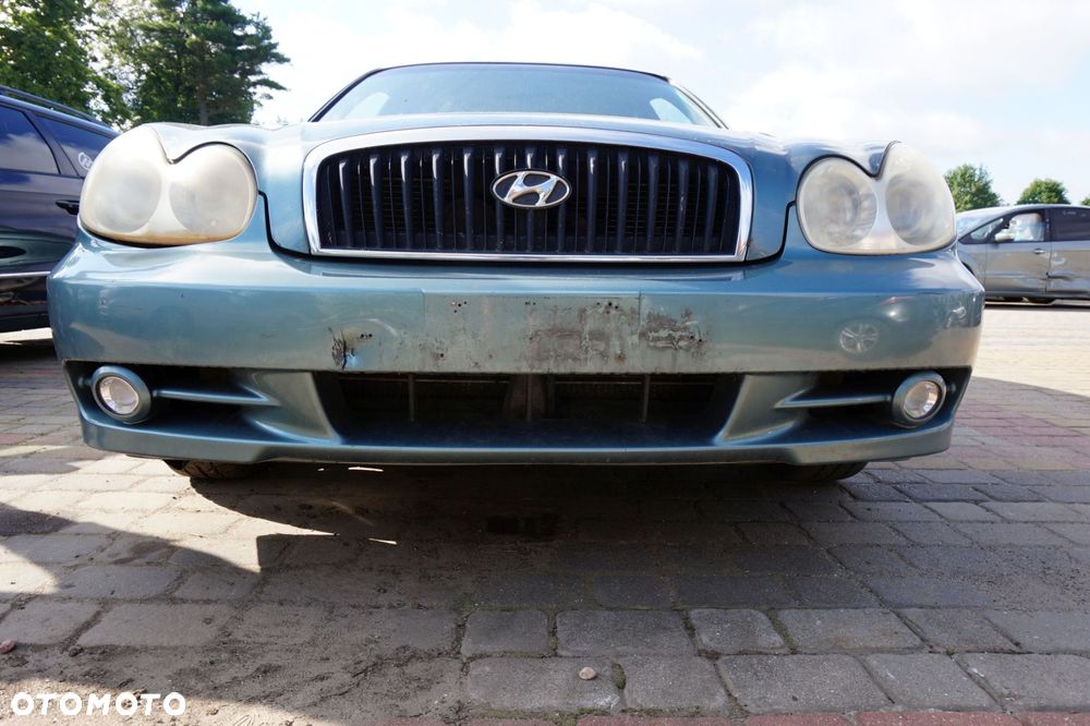 MASKA ZDERZAK BŁOTNIKI LAMPY SONATA IV LIFT VL  HYUNDAI 2001-2004 ZIELONY PRZÓD KOMPLETNY - 15