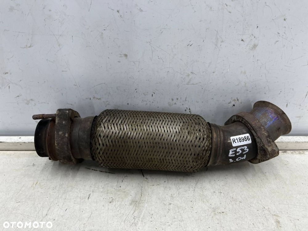 Wydech BMW X5 E53 99-03r. 3.0d M57 łącznik siatka elastyczna zlącze wydechu - 1