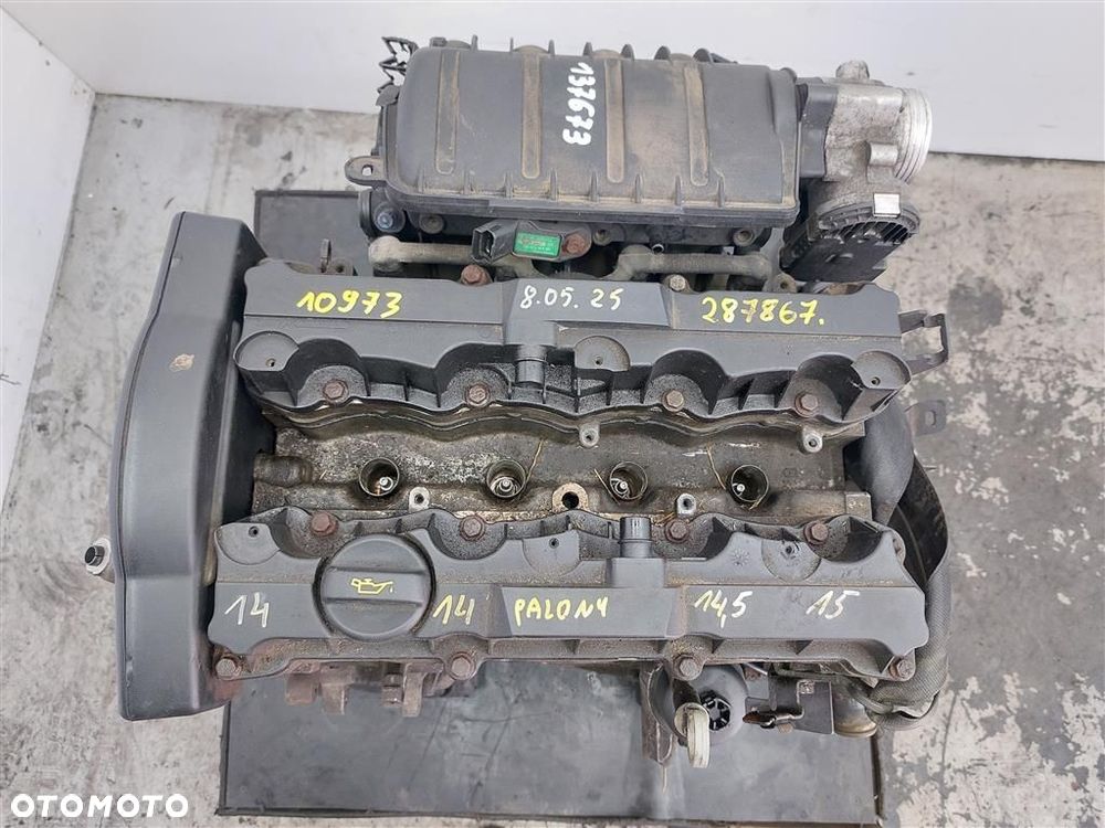 Silnik słupek benzyna Peugeot 307 I 1,6 16V 2001-2005 NFU 287TYŚ SPRZĘGŁO - 3