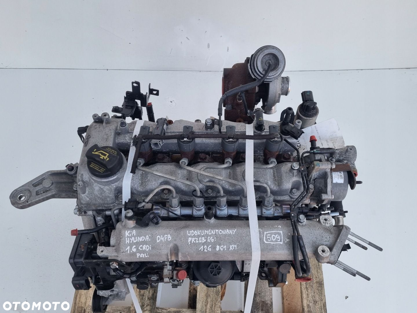 SILNIK KOMPLET Kia Pro Ceed 1.6 CRDI 116KM udokumentowane 126tyś D4FB - 4