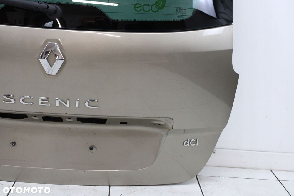 RENAULT GRAND SCENIC III 09R- KLAPA BAGAŻNIKA TYŁ TYLNA TEHNP - 7