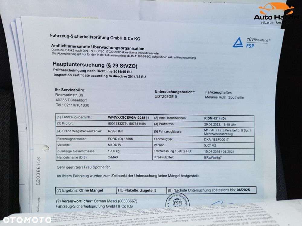 Ford C-MAX 1.0 EcoBoost Titanium ASS - 9