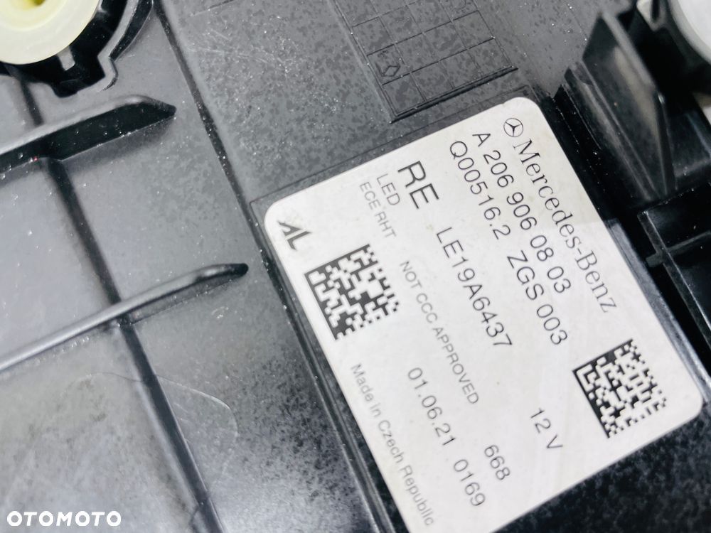 Lampa prawa C klasa A206 W206 PERFORMANCE - 3