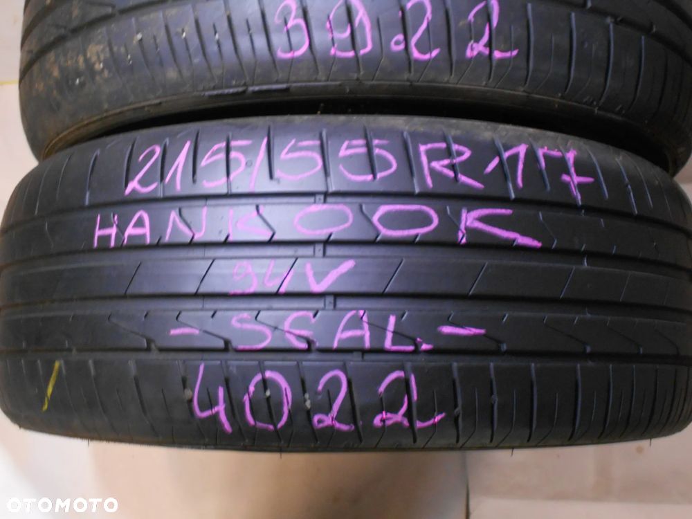 OPONY 215/55R17 HANKOOK VENTUS PRIME 3 SEAL DOT 4022 7MM - 3