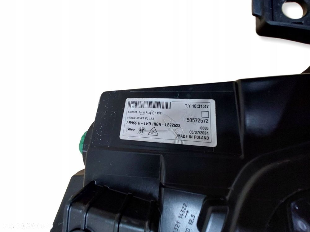 lampa prawa przód przednia full led alfa romeo junior milano europa - 6