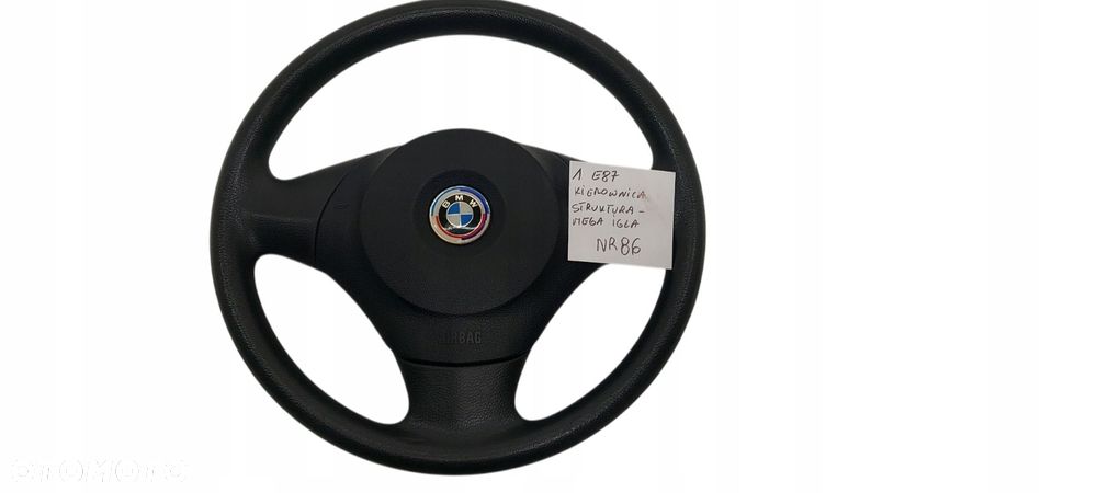 Bmw E90 E91 E87 Kierownica Struktura Poduszka Airbag Igła Nr 86 - 1
