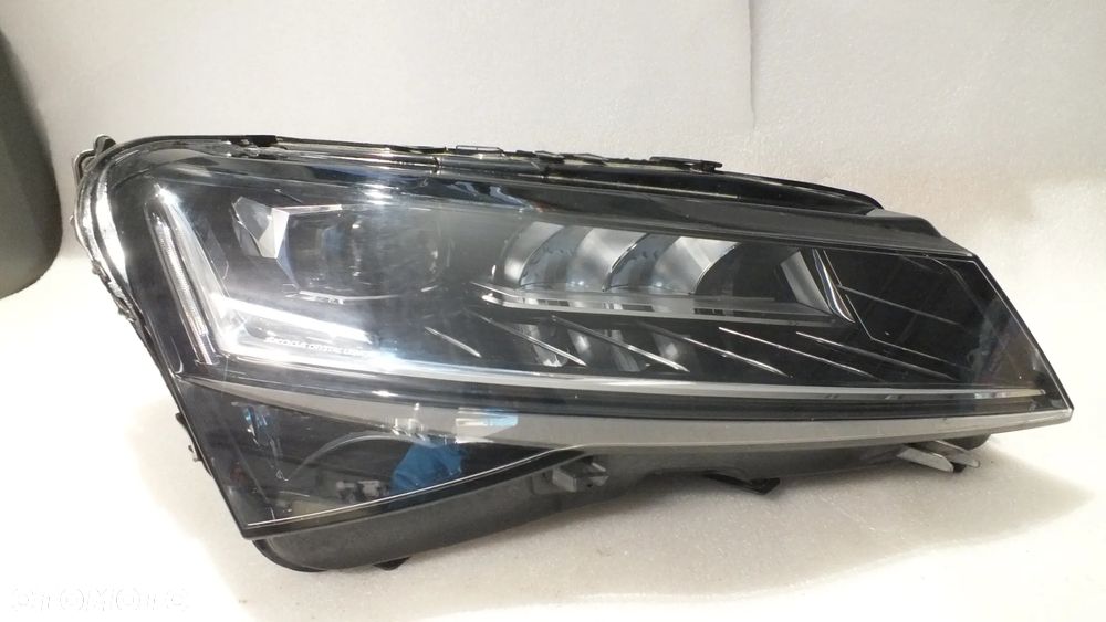 Lampa przednia lewa prawa Skoda Superb III FULL ledCristal - 6