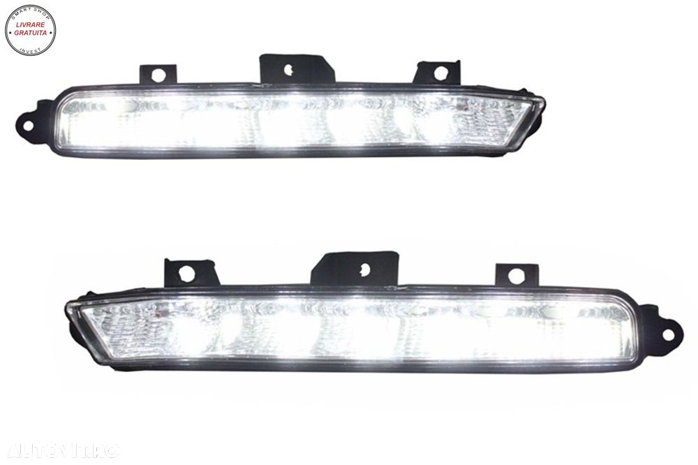 Lumini de zi dedicate Mercedes E-Class W212 (2009-2013) A-Design- livrare gratuita - 2