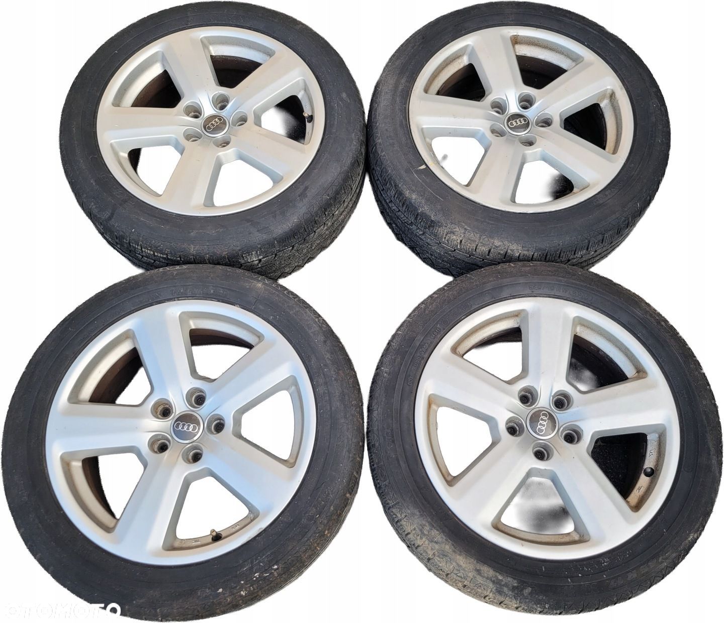 AUDI A6 C6 A8 D3 FELGI ALUMINIOWE ALUFELGI 5X112 17 CALI ALUSY KOŁA - 1