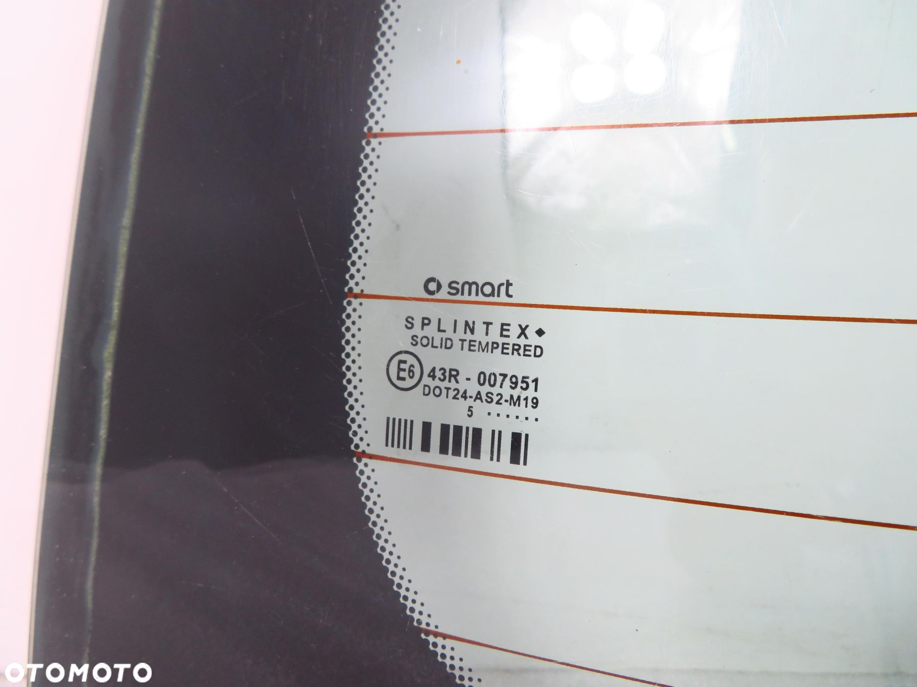 SZYBA TYLNA SMART FORFOUR - 2