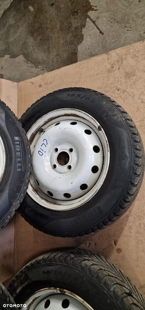 4X Felga stalowa Renault Clio III 4x100 6J 15 H2 185/65 ET45 R15 - 13