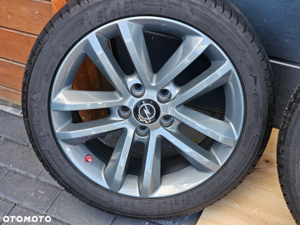 KOŁA FELGI ALUMINIOWE OPONY OPEL VECTRA C ASTRA H ZAFIRA B SIGNUM 17" 5x110 ET41 225/45/17 - 7