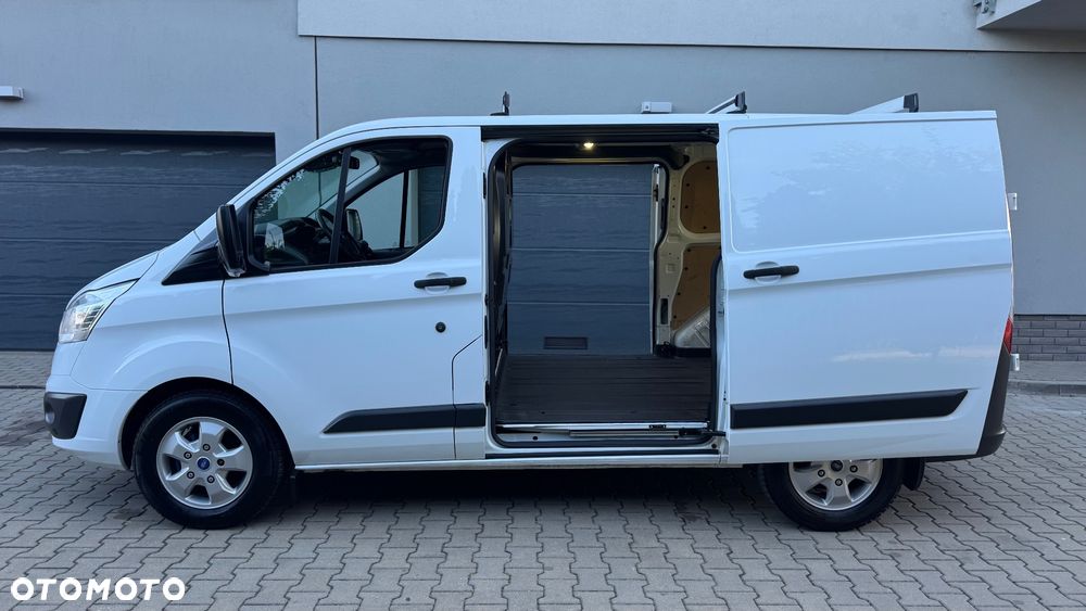 Ford Transit Custom L2H2 średni  xenon kamera idealny 2.2TDCI blaszak krótki L1H2 VAT FV faktura 23% 3 miejsca / osobowy blaszak podwójne drzwi z obu stron - 18