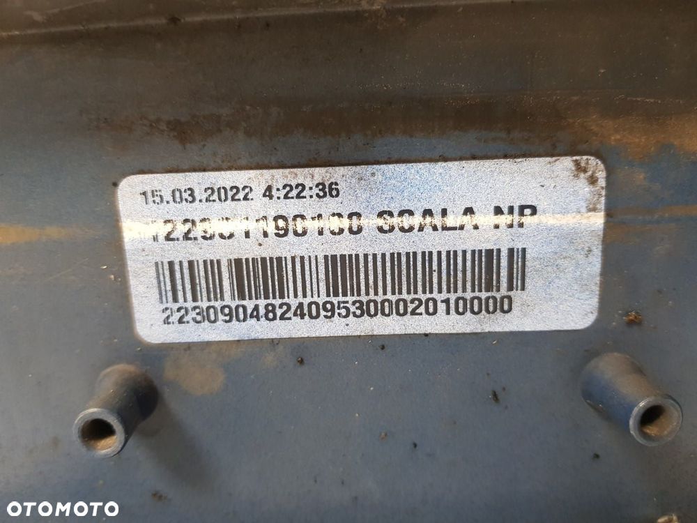 ZDERZAK  KRATKA PRZEDNI PRZÓD SKODA SCALA PDC 19-24 657807221 - 9