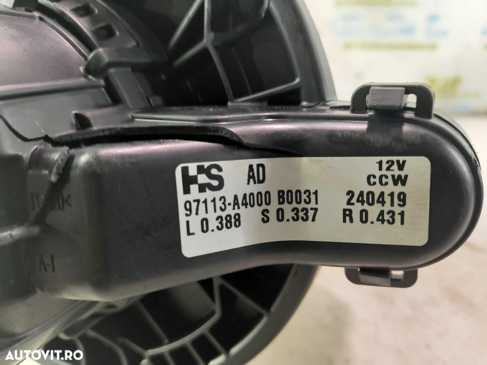 Motoras aeroterma 97113-A4000 Hyundai i30 PD 3 [2th facelift] [2020 - - 5