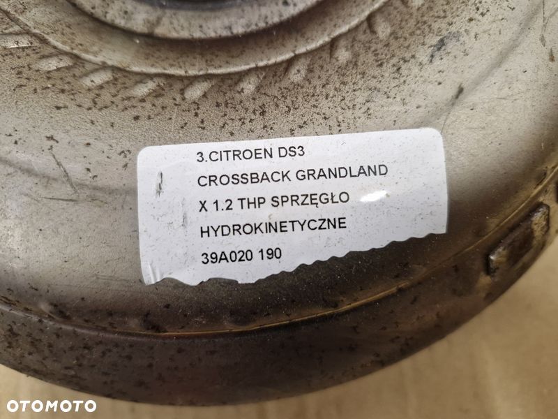 CITROEN DS3 CROSSBACK GRANDLAND X 1.2 THP SPRZĘGŁO HYDROKINETYCZNE 39A020 - 3