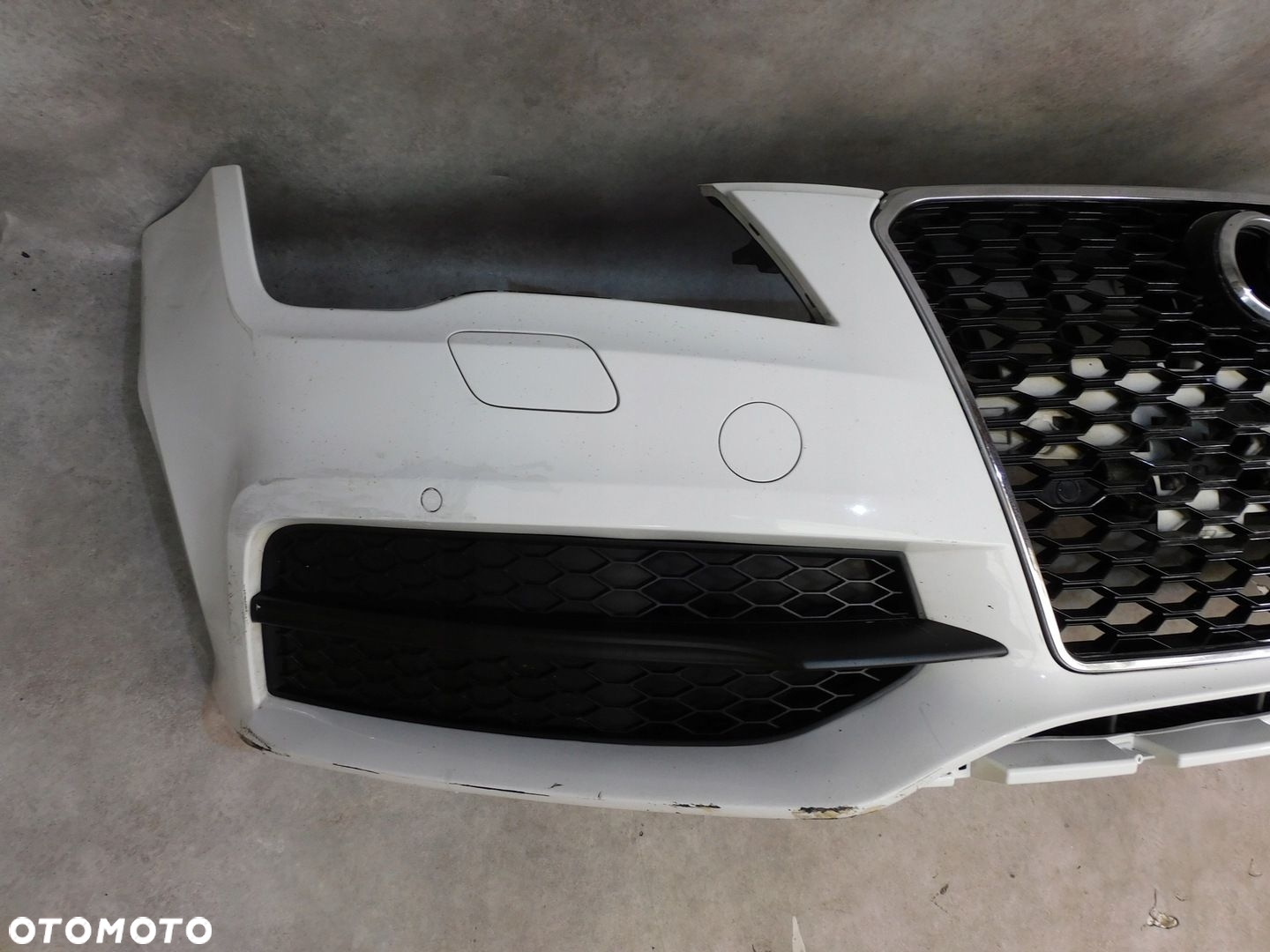 AUDI A7 C7 4G8 S LINE RS7 ZDERZAK PRZÓD PRZEDNI KOMPLETNY PRZED LIFT - 9