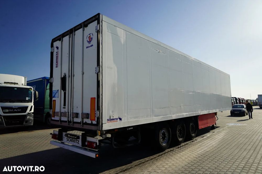 Schmitz Cargobull / REFRIGERAT / THERMO KING SL-400e / AXĂ RIDICATĂ / COȘ PENTRU PALEȚI - 5
