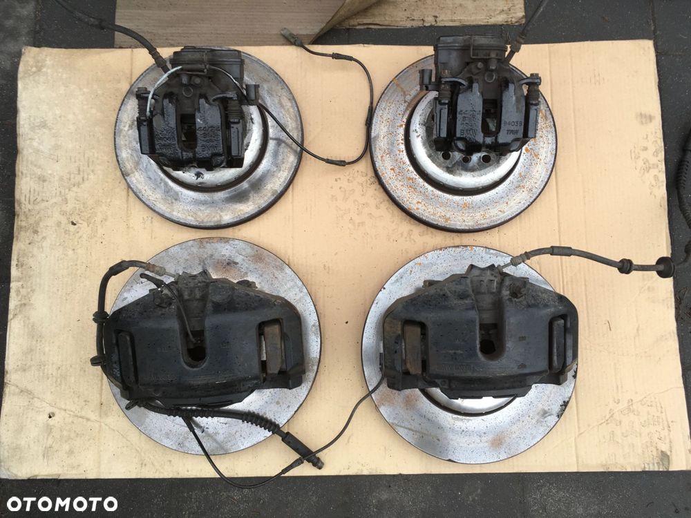 HAMULCE TARCZE KLOCKI ZACISKI BMW 6 F13 KOMPLET