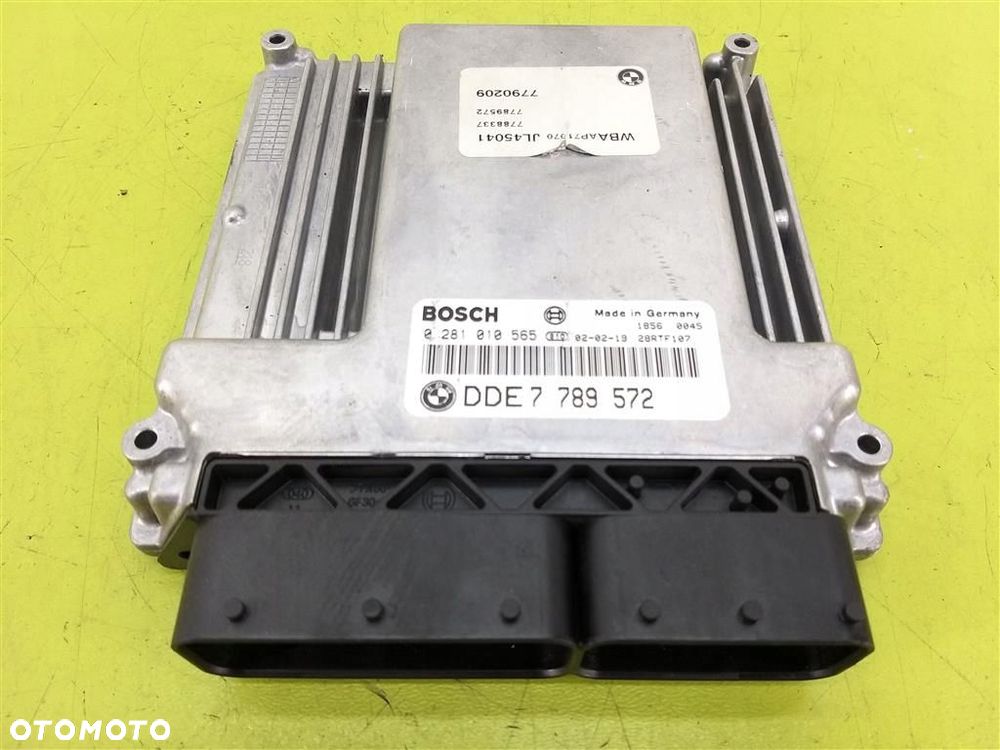 Komputer sterownik silnika BMW E46 1998-2007 2,0 D 0281010565 ORYGINAŁ - 6